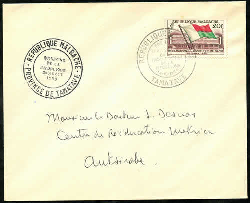 1er anniversaire de la république Tamatave